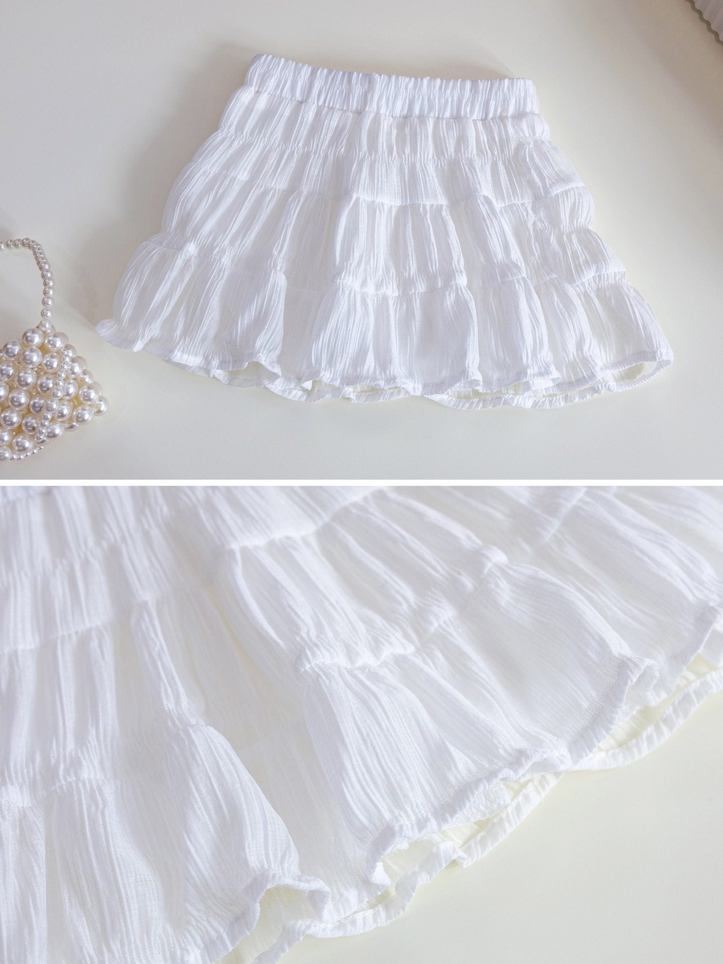 Girls' Fashionable 2-Piece Skirt Set | Trendy Short-Sleeved Top & Skirt Suit