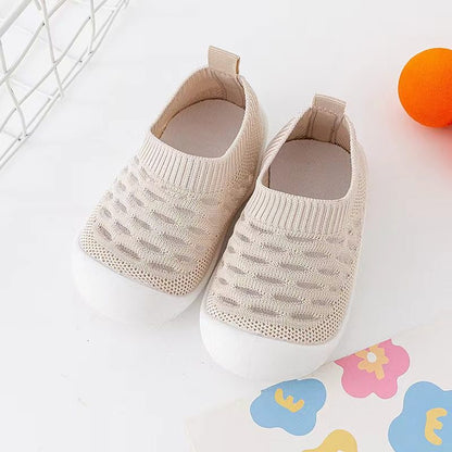 Breathable Flying Woven Baby Shoes | Soft Sole Non-Slip Toddler Sneakers