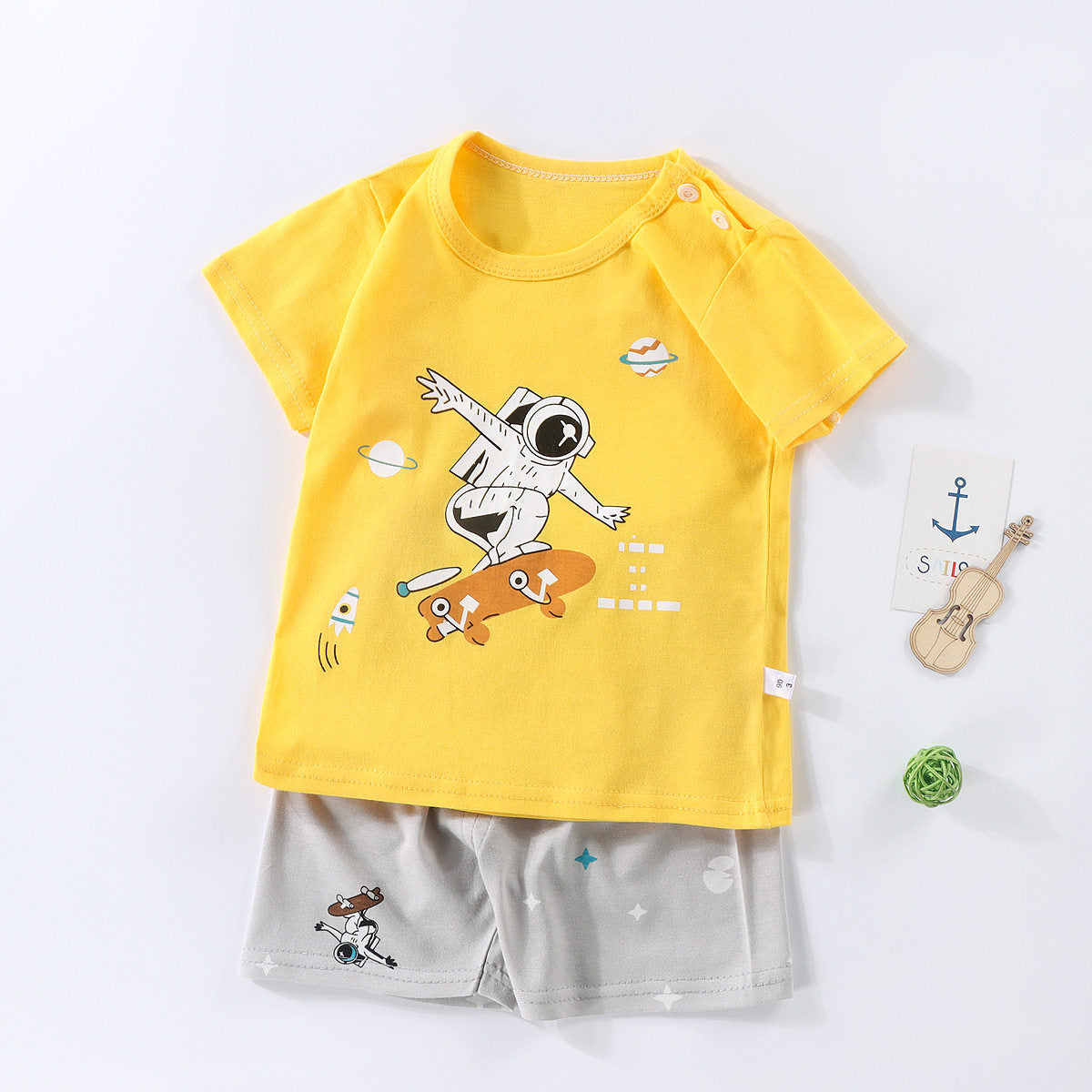Premium China Imported Kids Cotton Set With Pant