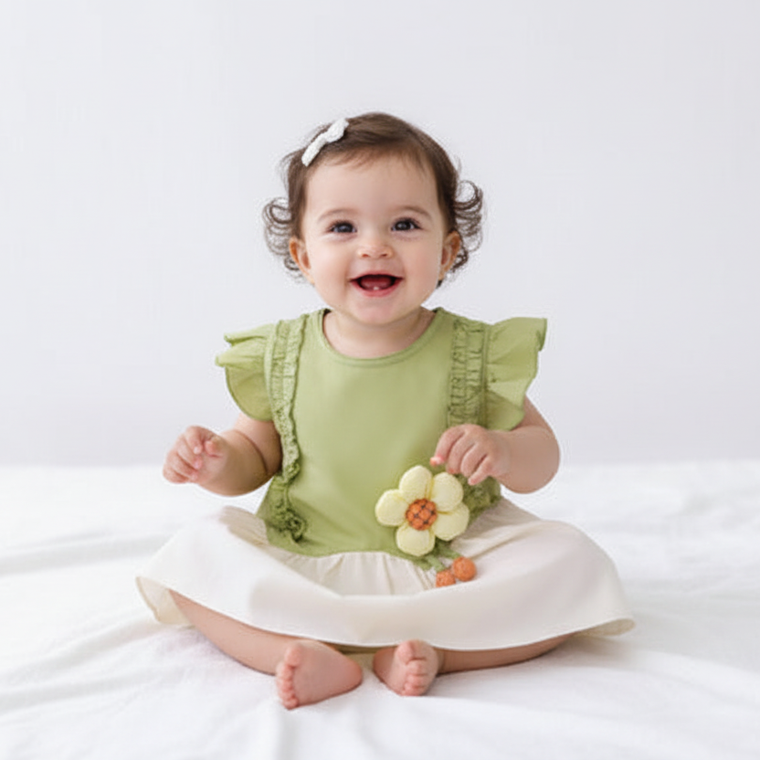 Baby Girl Summer Princess Jumpsuit Skirt