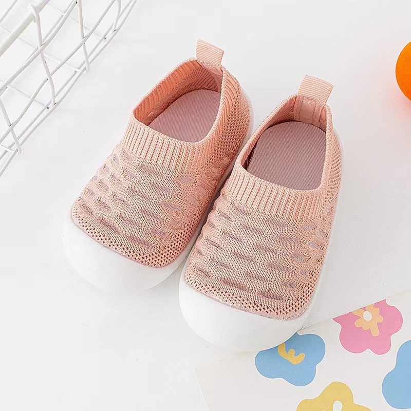 Breathable Flying Woven Baby Shoes | Soft Sole Non-Slip Toddler Sneakers