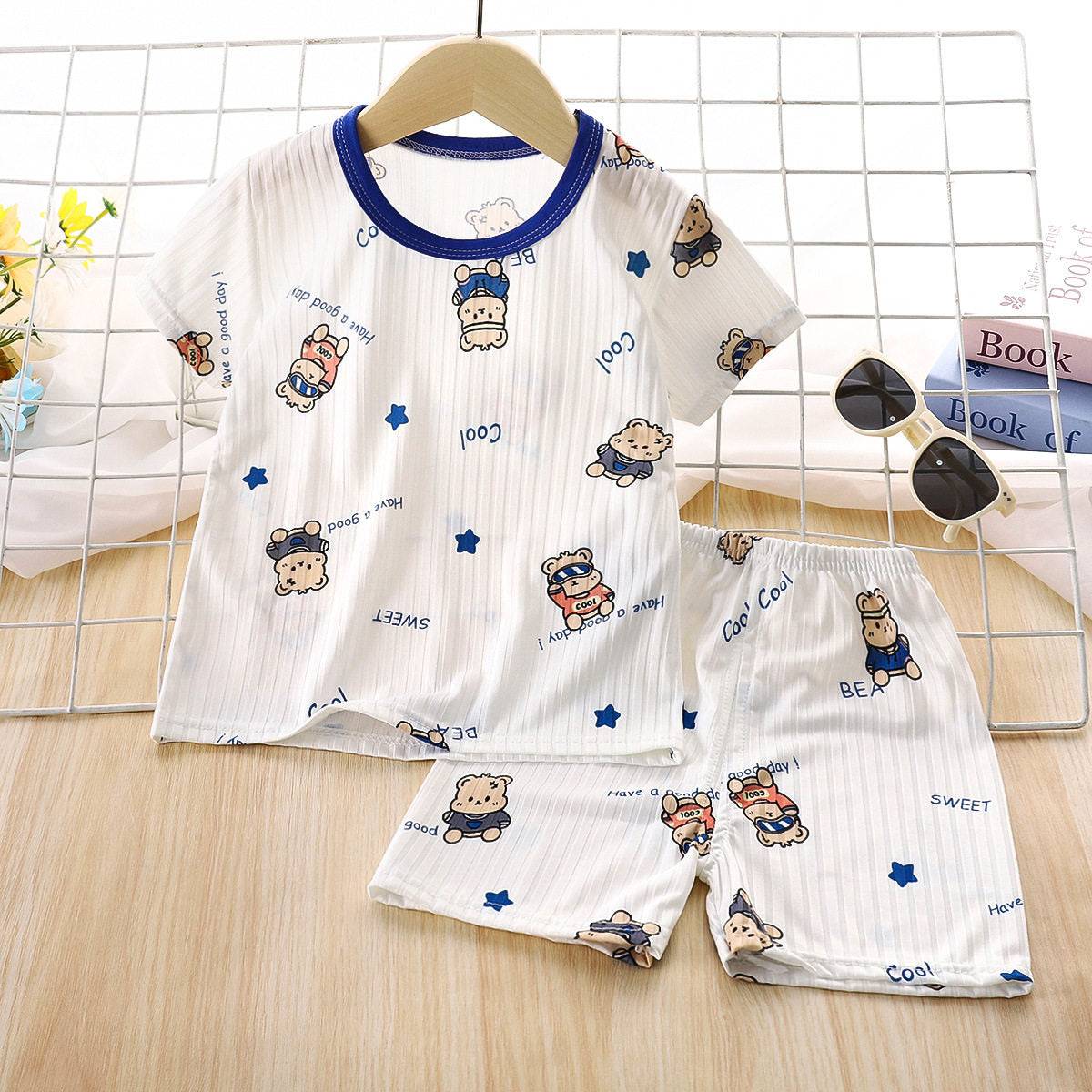 Premium Chinese Imported Kids Ice Silk Comfort Set