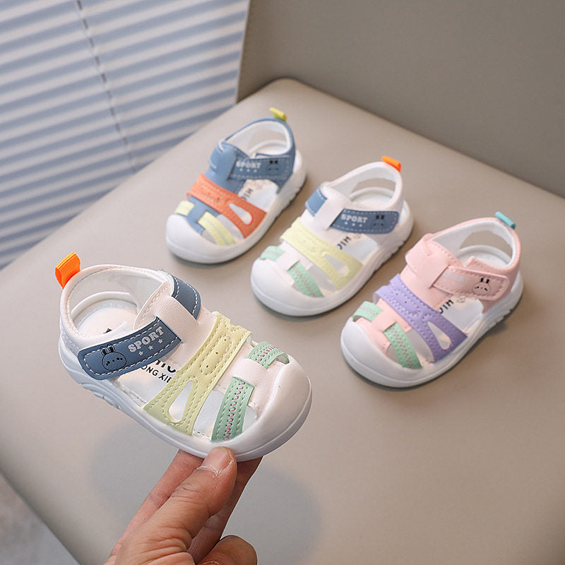 Premium Soft Soled Baotou Baby Shoes