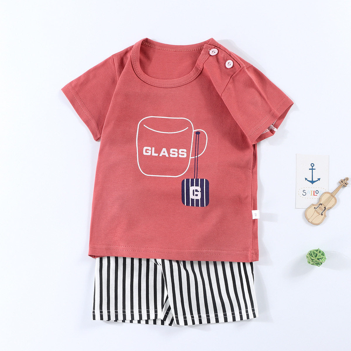 Premium China Imported Kids Cotton Set With Pant