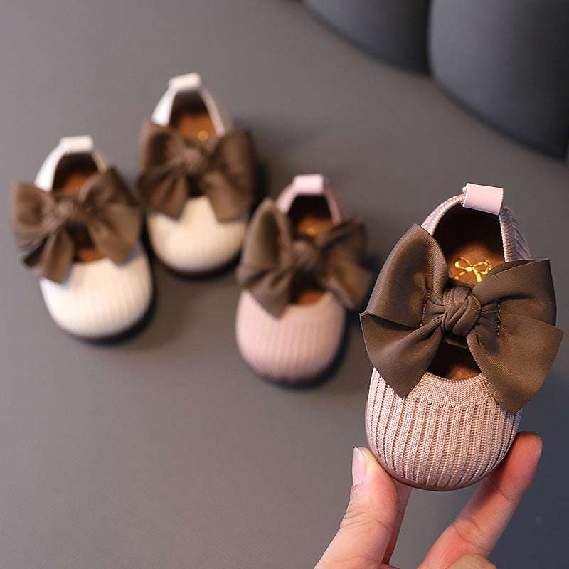 Baby Princess Shoes – Soft Leather & Non-Slip Comfort