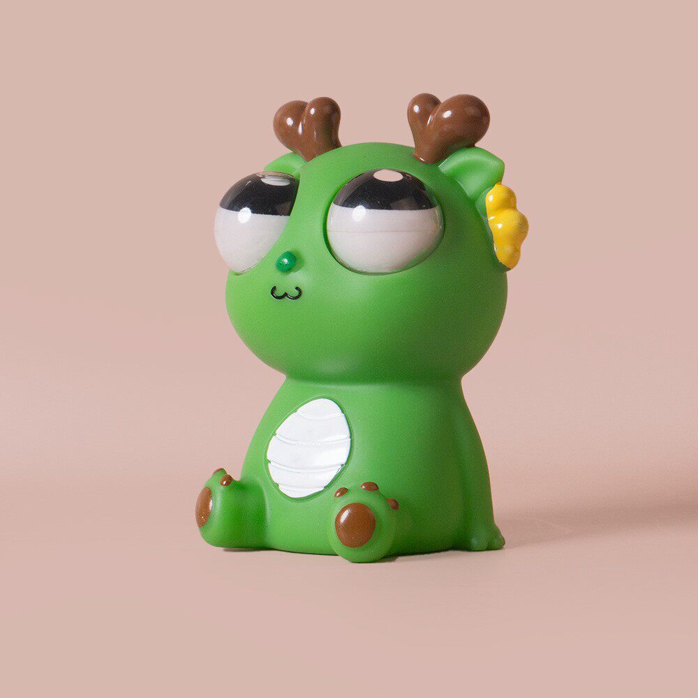 Funny Eye-Popping Dragon Squeeze Toy