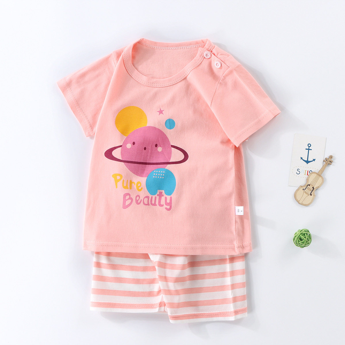 Premium China Imported Kids Cotton Set With Pant