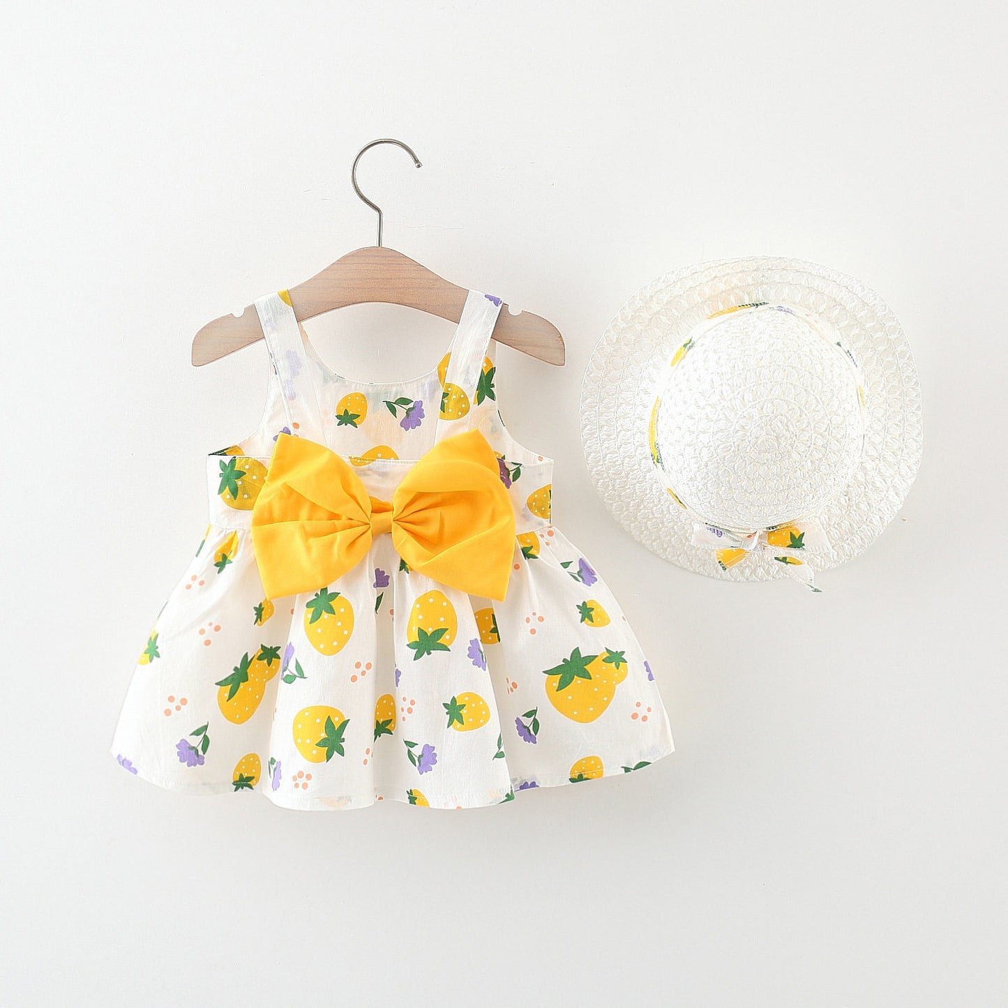 Premium China Imported Summer Dress with Hat