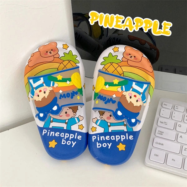 Children's Cute Cartoon Non-Slip Soft Slipper