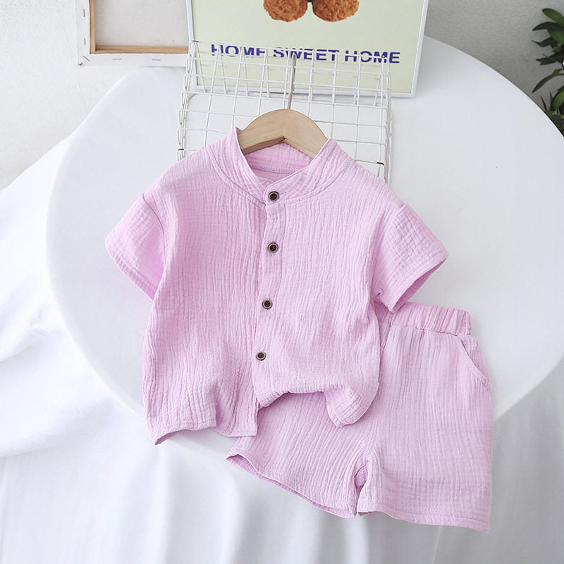 China Soft Breathable Cotton Baby Boy & Girl  Comfort Set