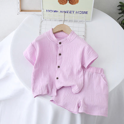 China Soft Breathable Cotton Baby Boy & Girl  Comfort Set