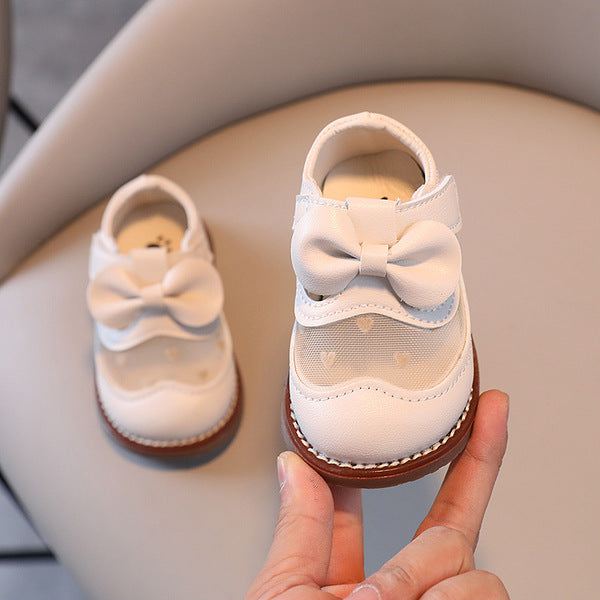 Girls Summer Breathable Soft Princess Leather Shoes