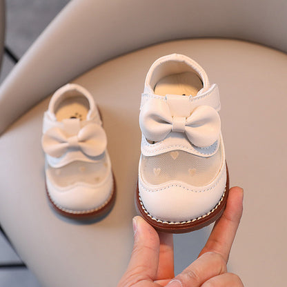Girls Summer Breathable Soft Princess Leather Shoes