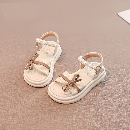 Sweet Ribbon Bow Soft-Sole Princess Party Shoes