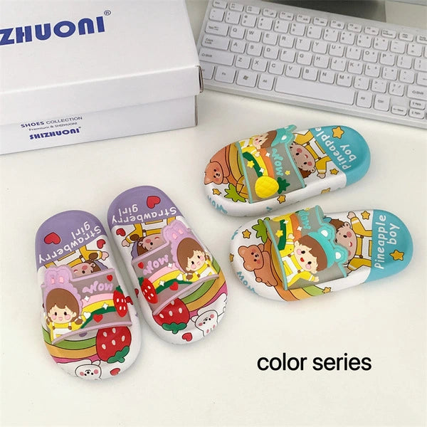 Children's Cute Cartoon Non-Slip Soft Slipper