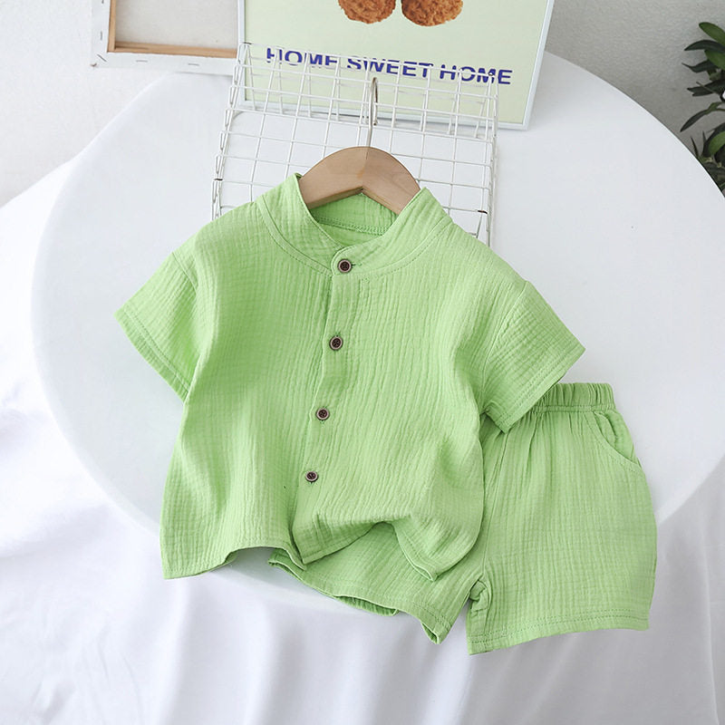 China Soft Breathable Cotton Baby Boy & Girl  Comfort Set