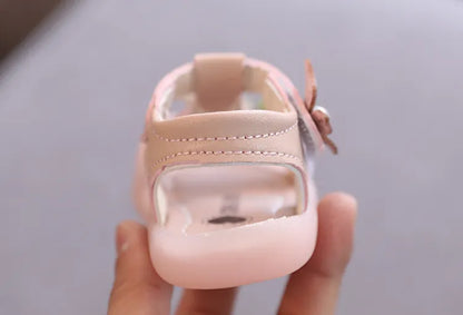 Elite Princess Pearl-Accent Soft Bottom Non-Slip Shoes