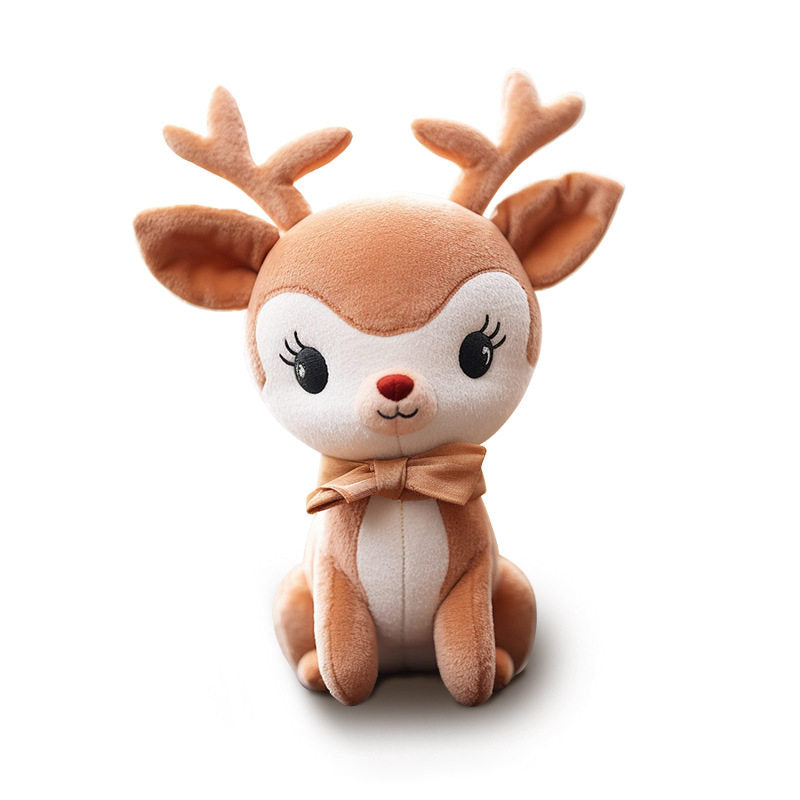 Realistic Sika Deer Plush Toy | Cute Custom Fawn Doll for Kids