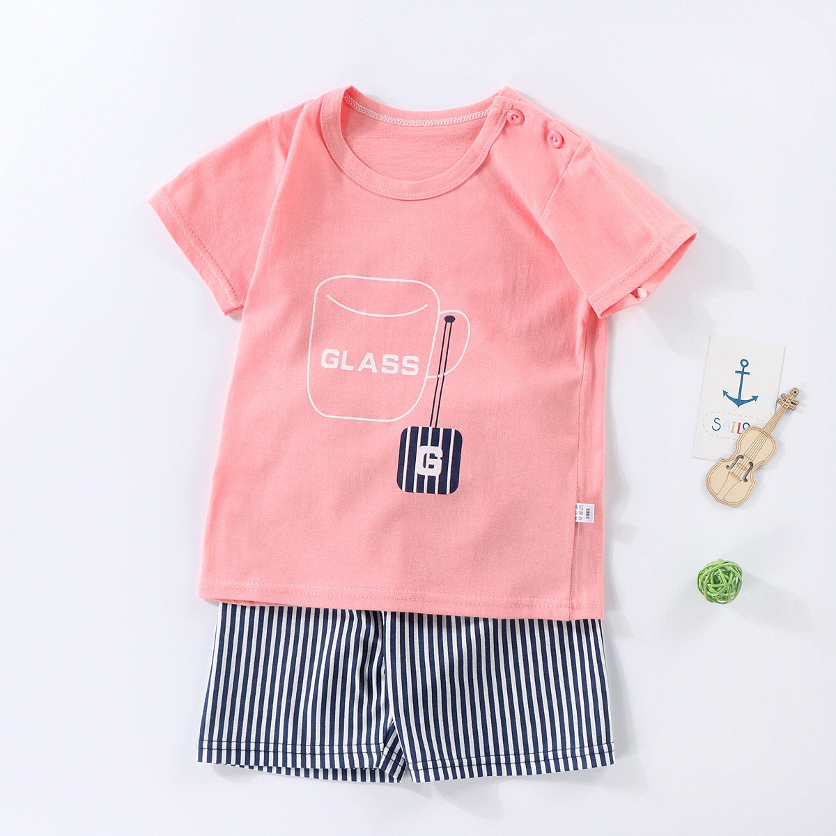 Premium China Imported Kids Cotton Set With Pant
