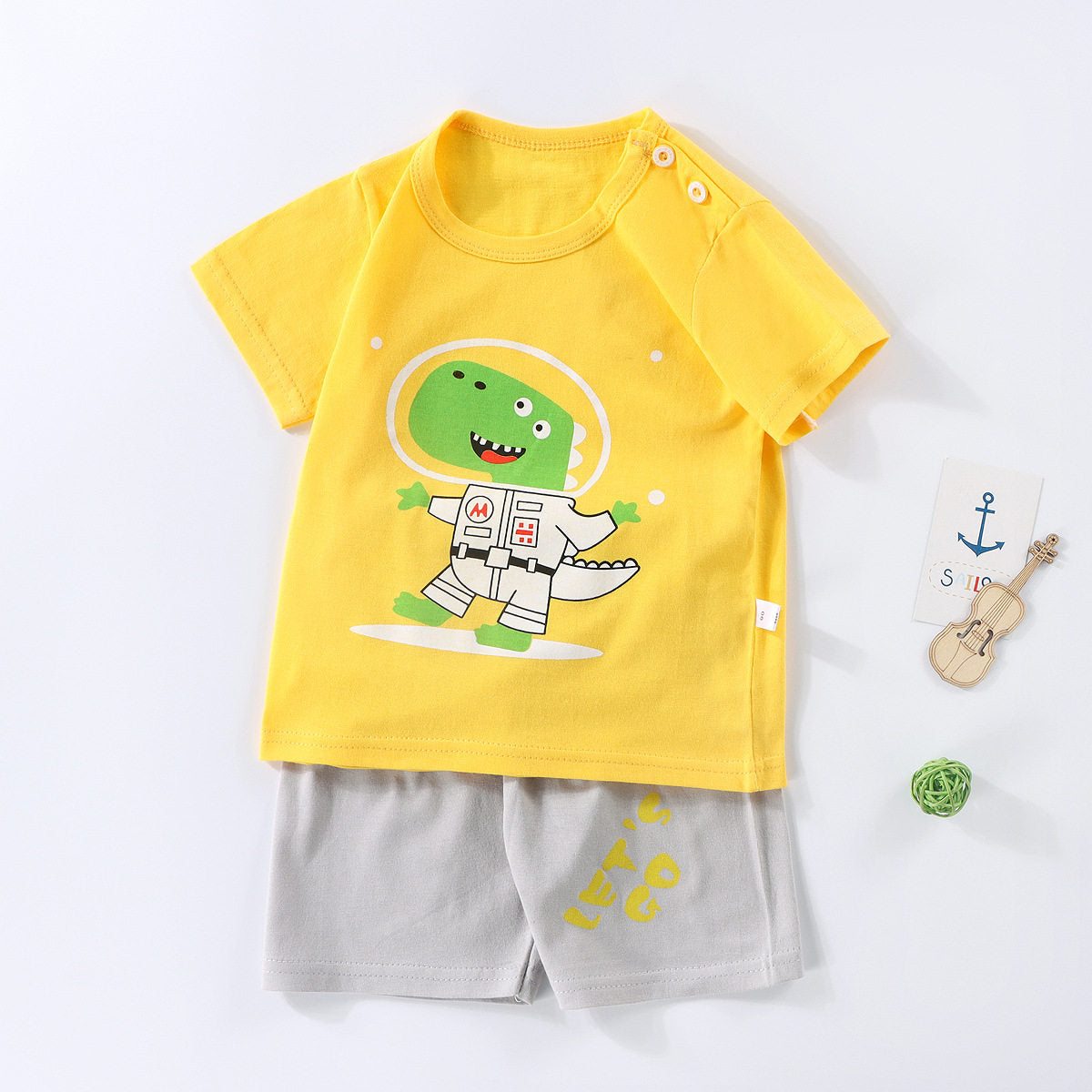 Premium China Imported Kids Cotton Set With Pant
