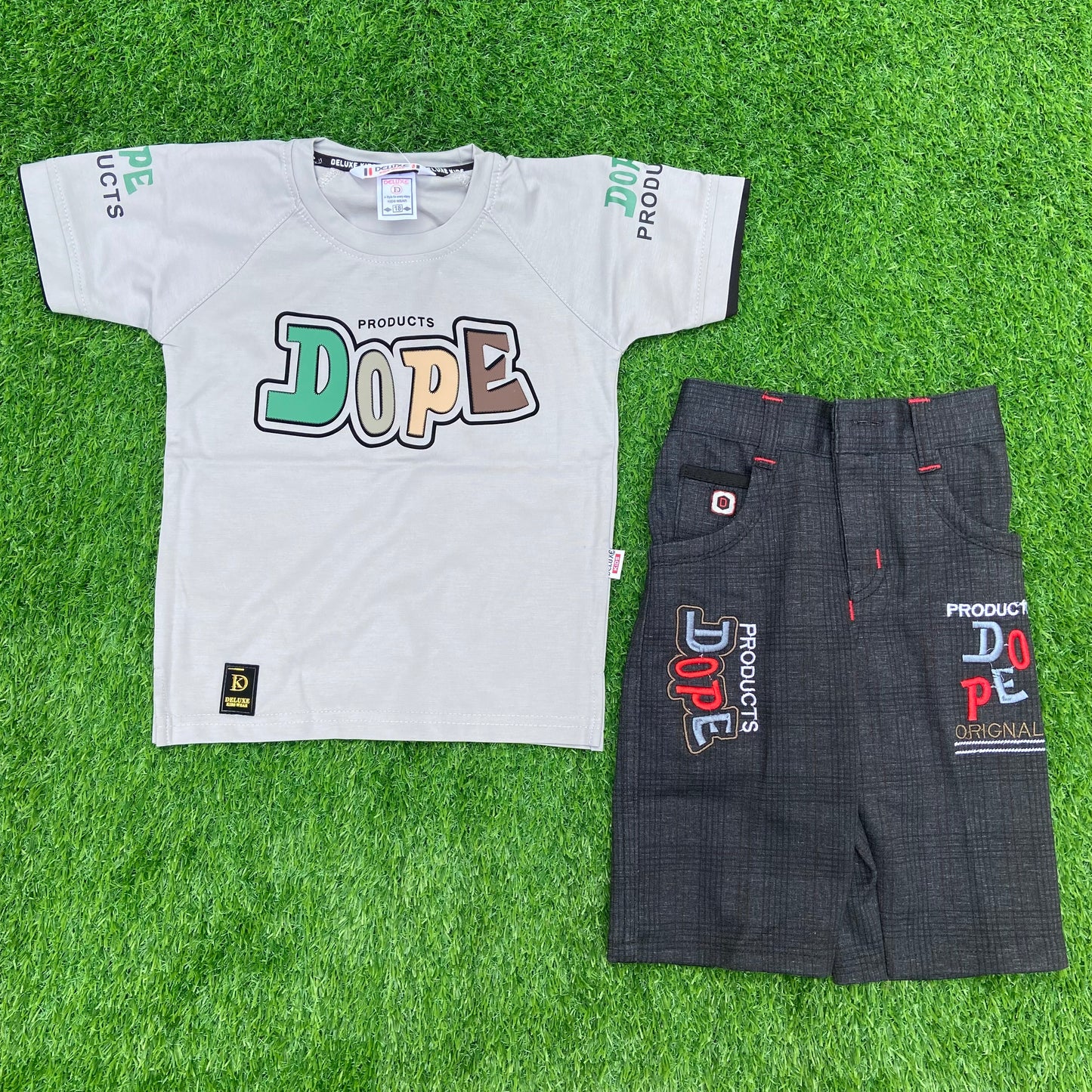 Kids Comfort Cotton T-Shirt with Pant Set - China Import
