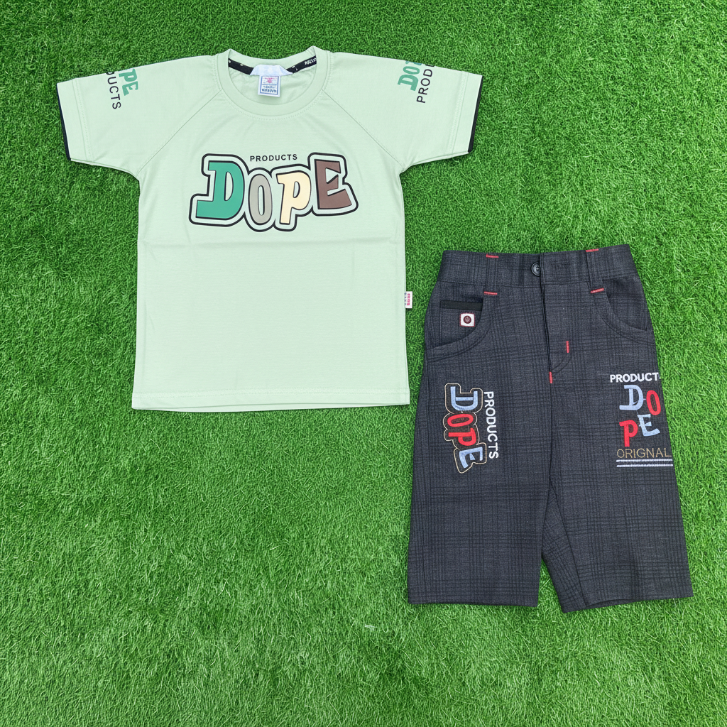 Kids Comfort Cotton T-Shirt with Pant Set - China Import