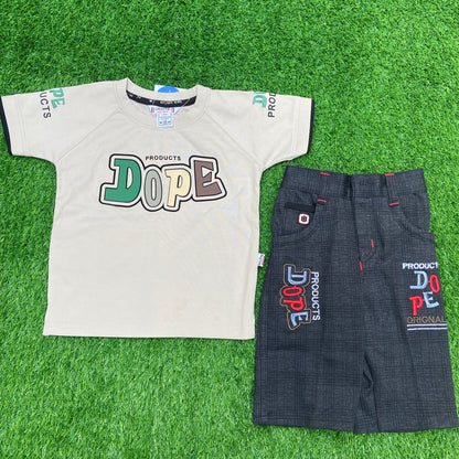 Kids Comfort Cotton T-Shirt with Pant Set - China Import