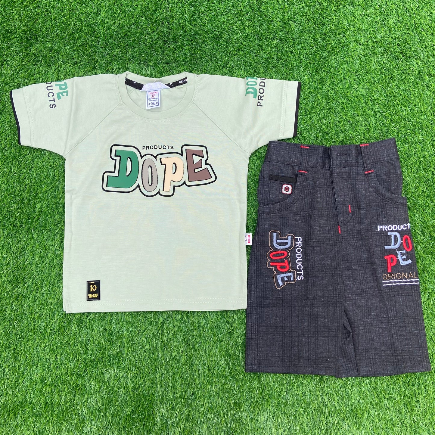 Kids Comfort Cotton T-Shirt with Pant Set - China Import