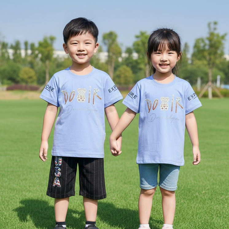 Premium Kids T-Shirt with Pant Set - China Import