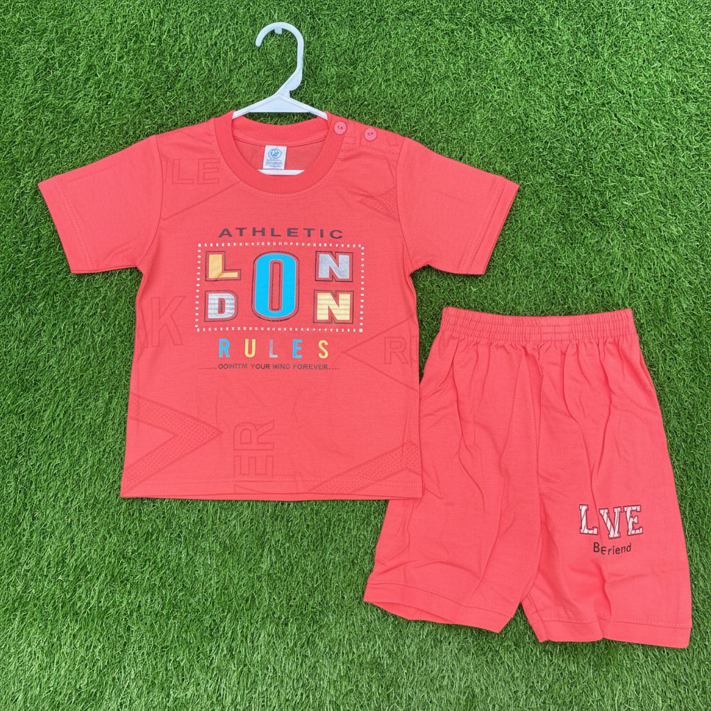 Kids Premium Summer T-Shirt with Pant Set - China Import
