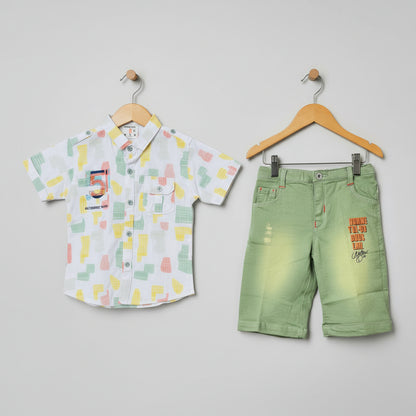 Kids Premium Casual Shirt with Pant Set - China Import