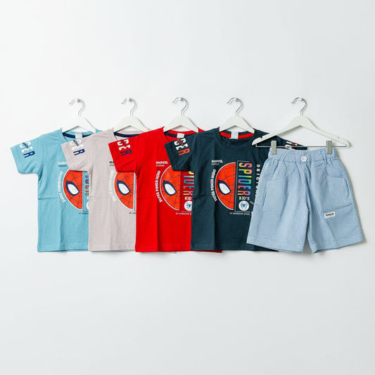 Kids Premium Spider T-Shirt with Pant Set - China Import