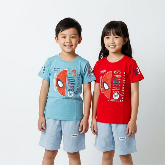 Kids Premium Spider T-Shirt with Pant Set - China Import