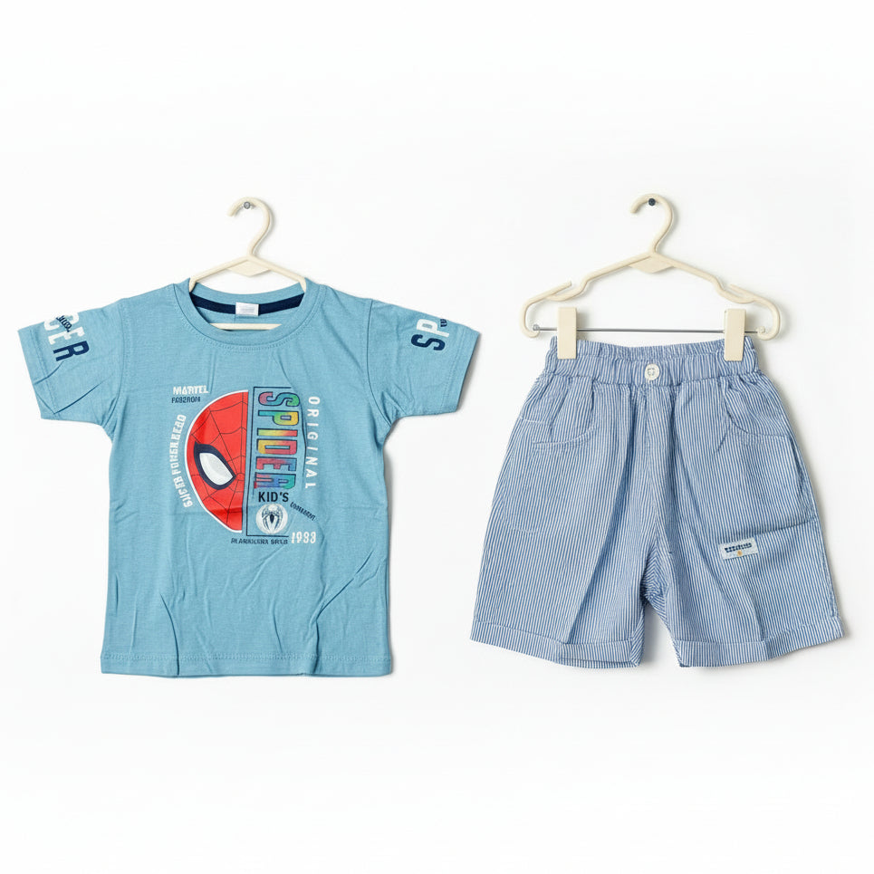 Kids Premium Spider T-Shirt with Pant Set - China Import