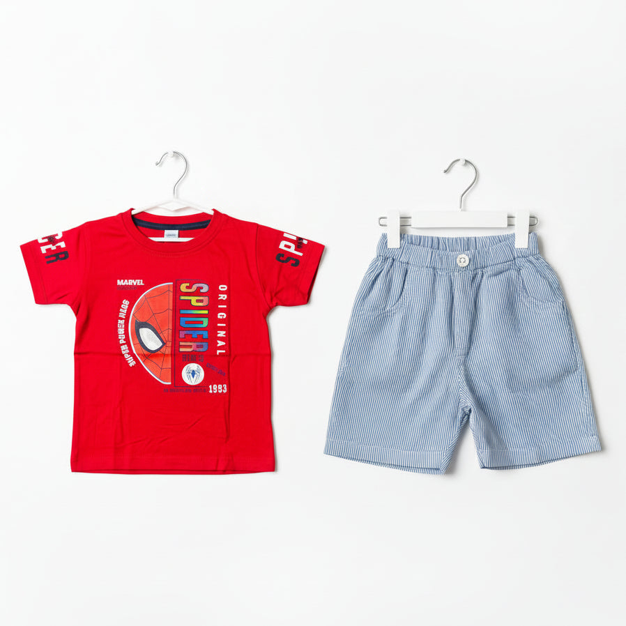 Kids Premium Spider T-Shirt with Pant Set - China Import