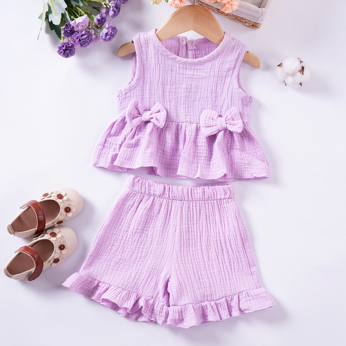 Luxe Floral Petal Boutique Sleeveless Princess Dress