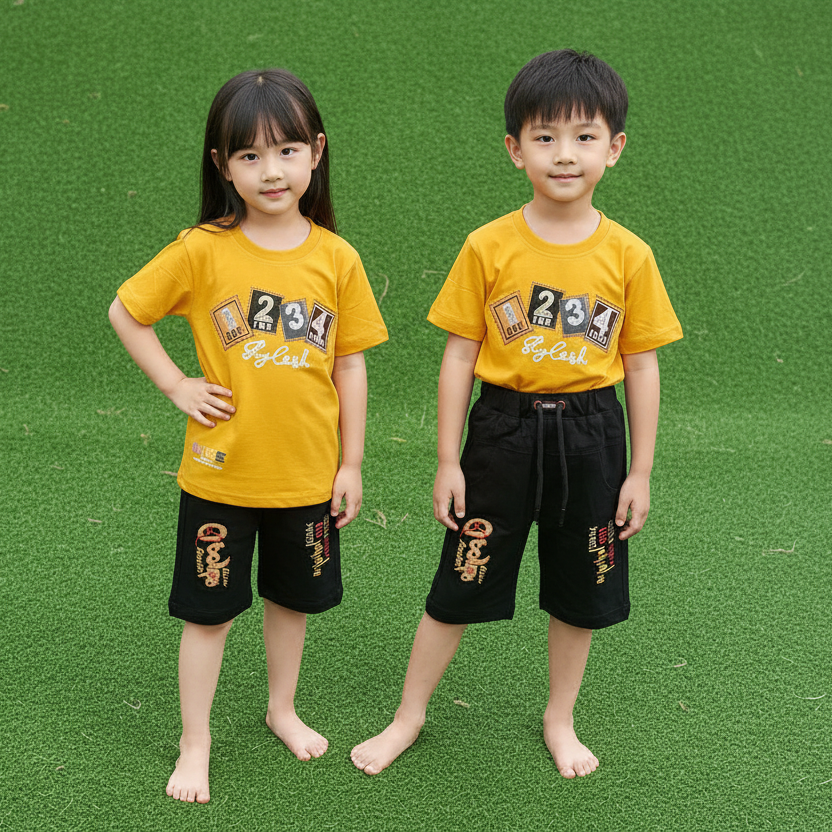 Premium Stylish Baby T-Shirt and Pant  (China Import)