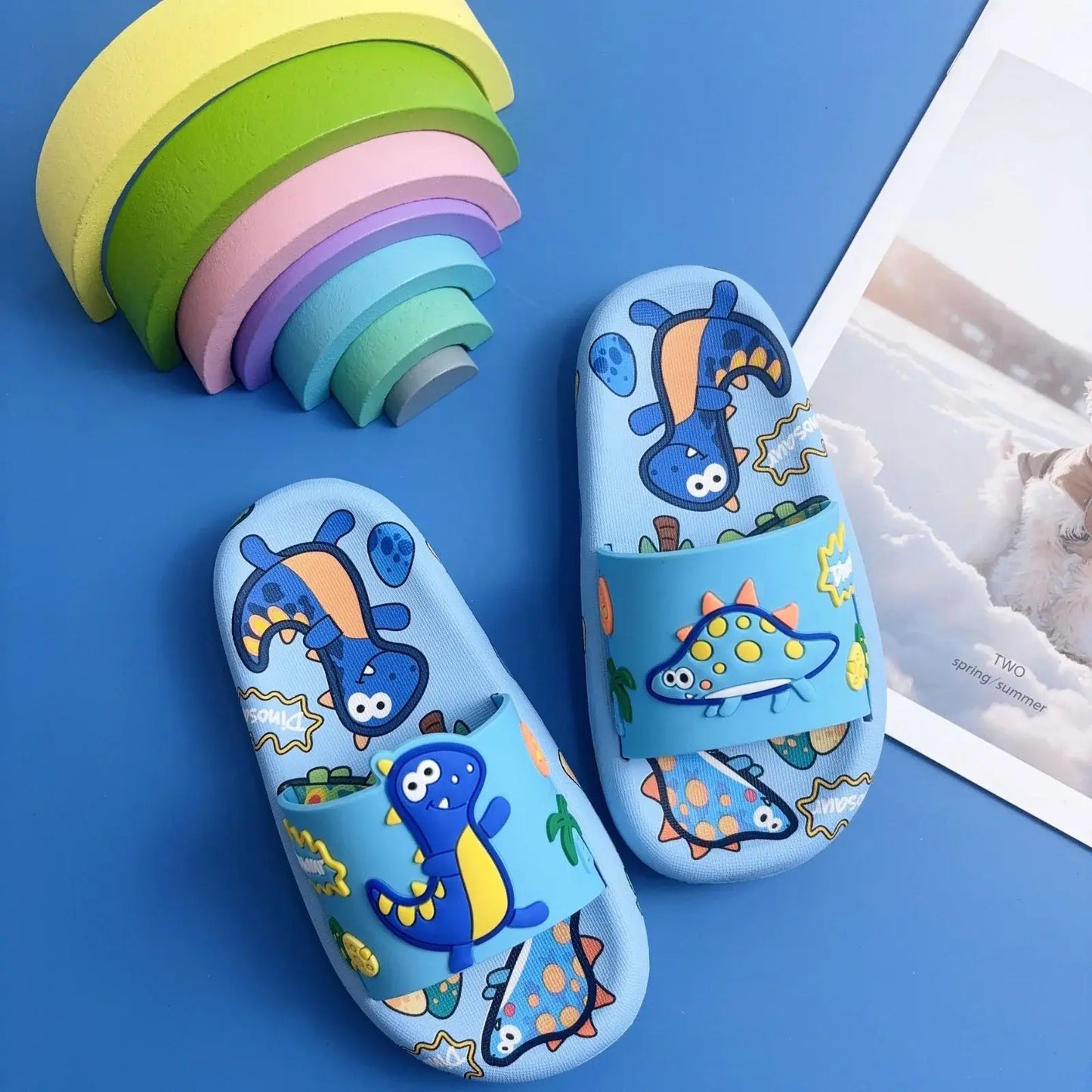 Children's Cute Cartoon Non-Slip Soft Slipper