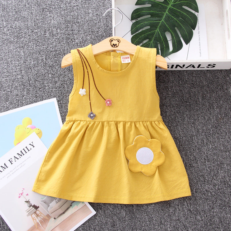 Luxe Floral Embroidery Cotton Princess Boutique Set