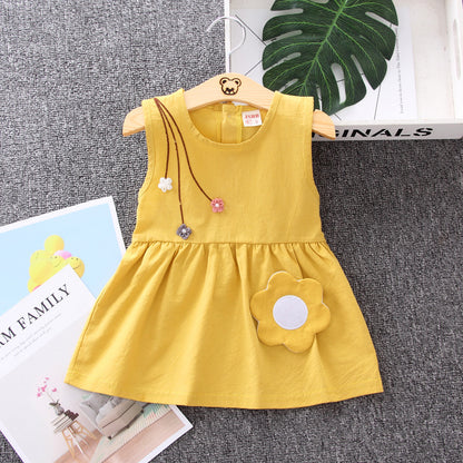 Luxe Floral Embroidery Cotton Princess Boutique Set