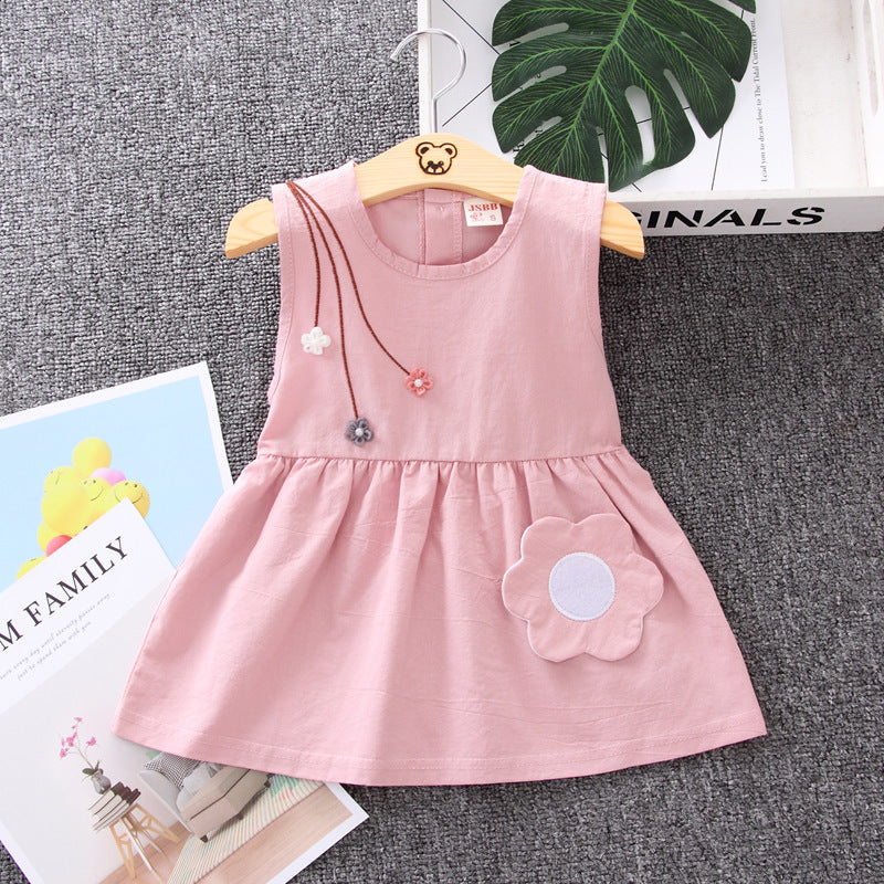 Luxe Floral Embroidery Cotton Princess Boutique Set