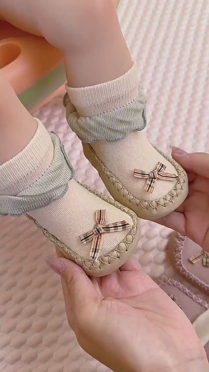 "Soft Sole Toddler Shoes for Indoor Use | Spring & Autumn Baby Footwear"
