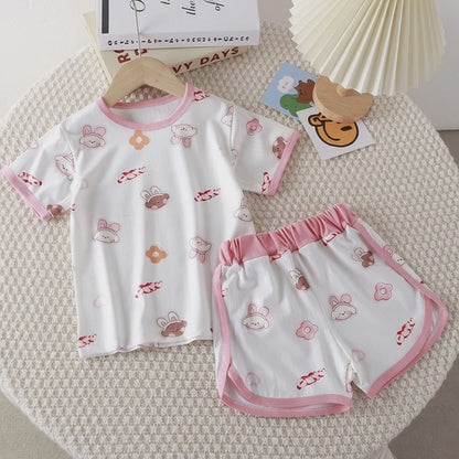 Premium Chinese Imported Kids Summer Outfit Set