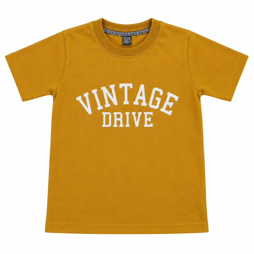Vintage Drive Drop Shoulder T-Shirt