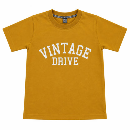 Vintage Drive Drop Shoulder T-Shirt